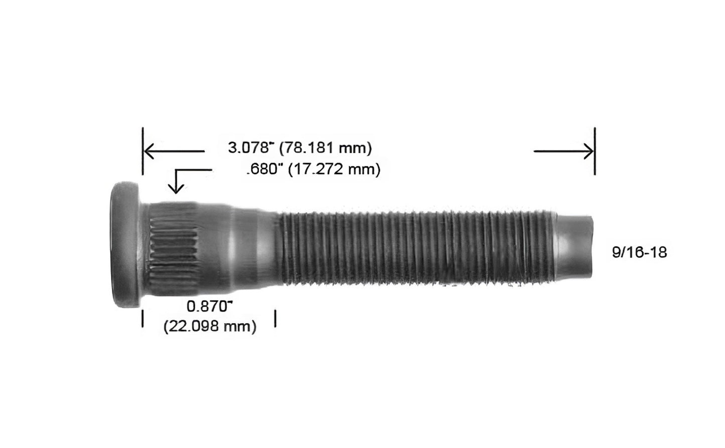2162-R BIRLO 9/16-18 RAM 350 450 2000 (H33127)