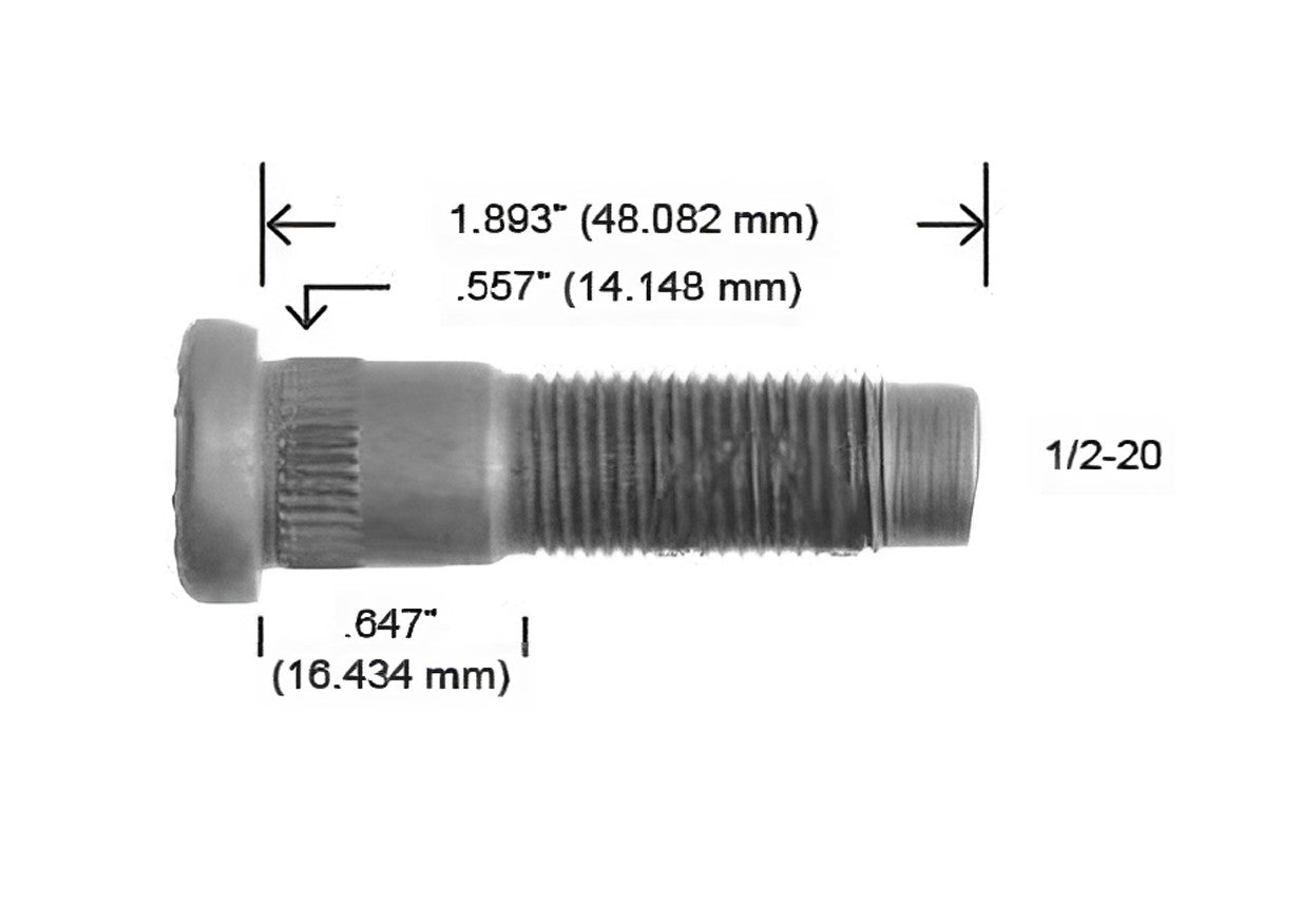 3195-R BIRLO 1/2-20X1.893 FORD EXPLORER RANGER 94/03 A-5