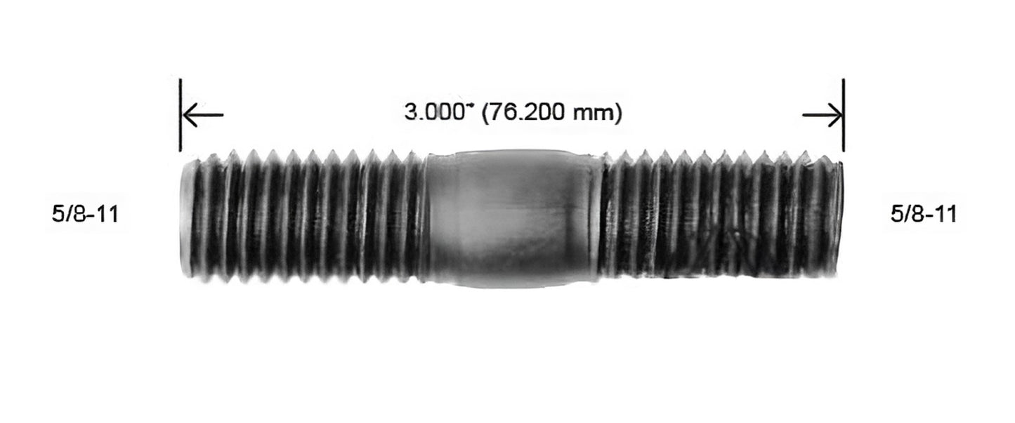 6120-R BIRLO FLECHA 7/16 X 2 FINA ESTANDARD (H28024)