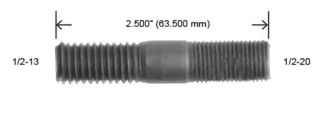 6127-R BIRLO FLECHA 1/2 X 2 1/2 FINA ESTANDARD (H28032)