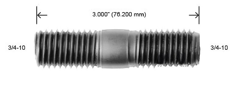 6230-R BIRLO ARTILLERIA G8 3/4-10 X 3 (H38048)