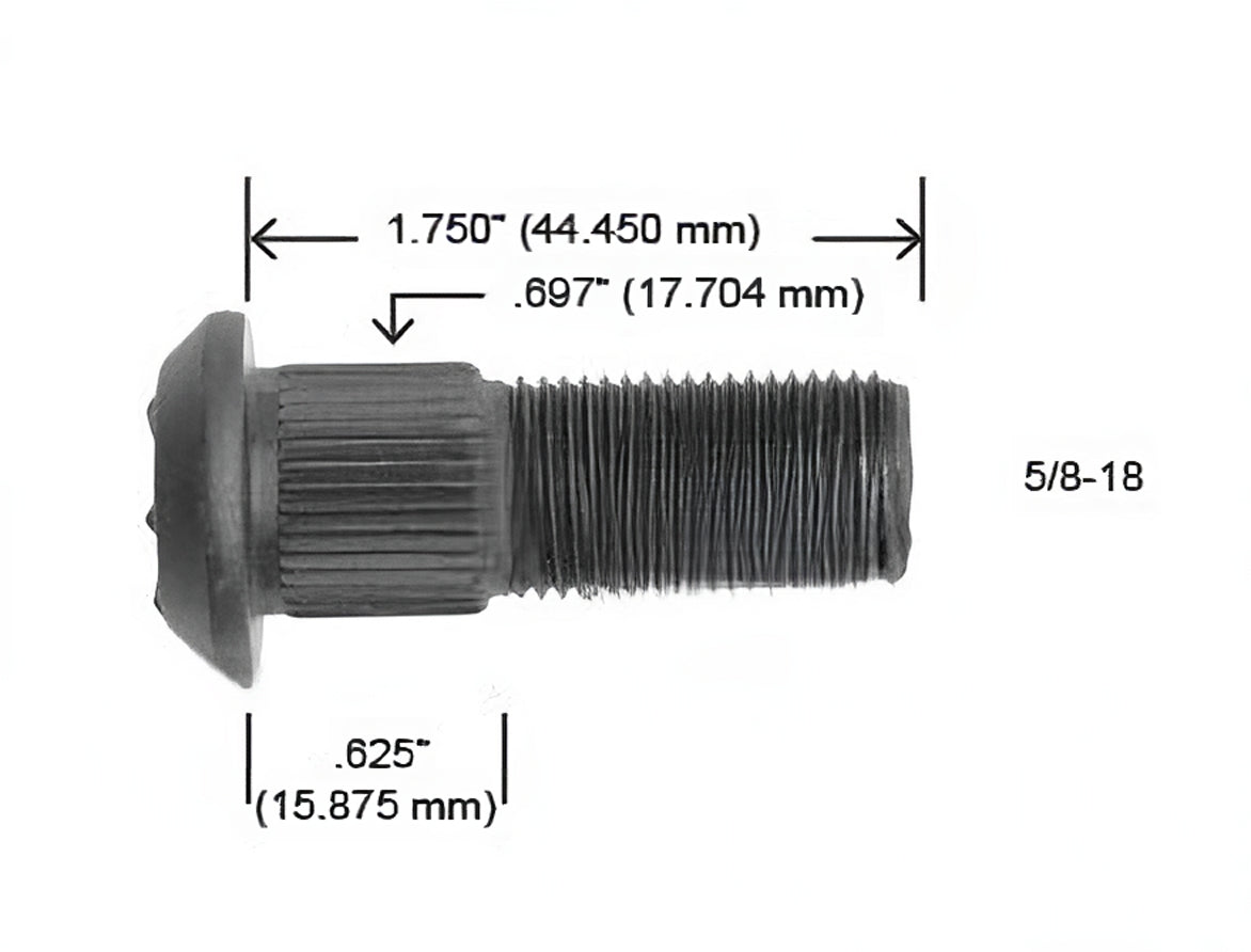 1000-R BIRLO 5/8-18 DEL CAMION