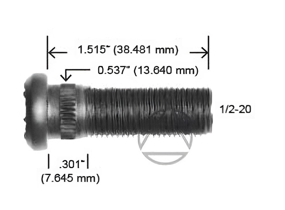 1120-R BIRLO 1/2-20 SUBURBAN (H11120)(H29509)