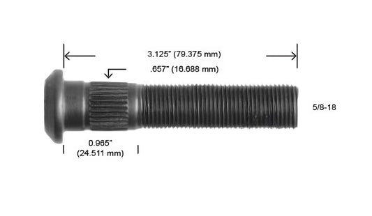 2112-R BIRLO 5/8-18 TRASERA D300 P300 (H22112)