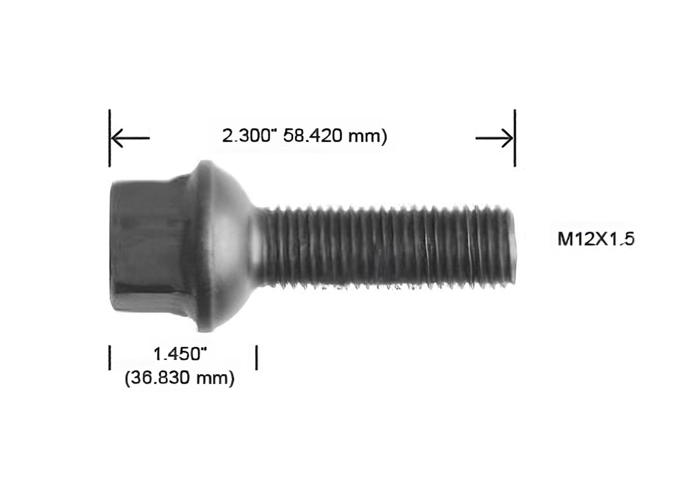 4209-R BIRLO M12 X 1.5 CORSAR (H44209)