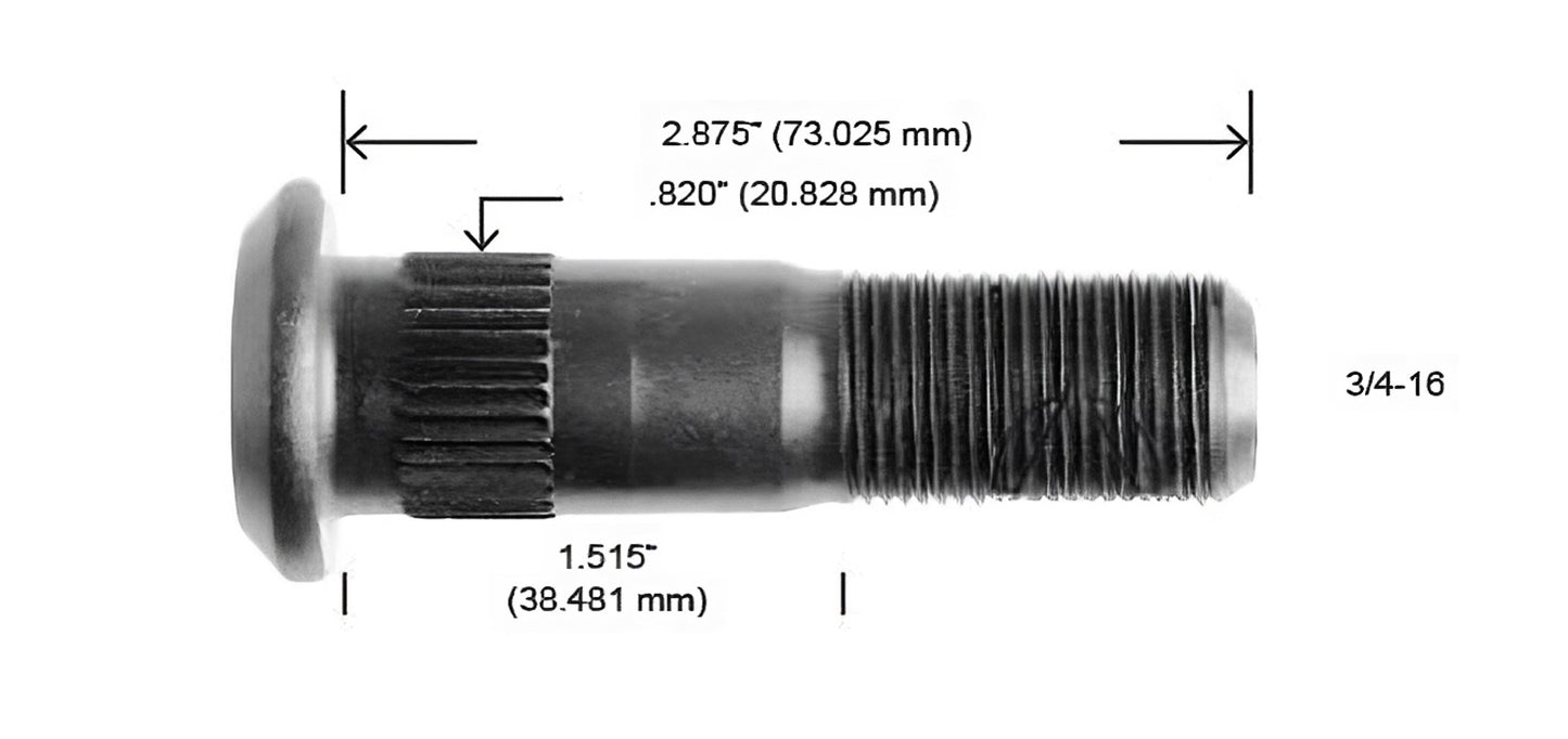 5139-R BIRLO 3/4-16 EJE ROCKWEL