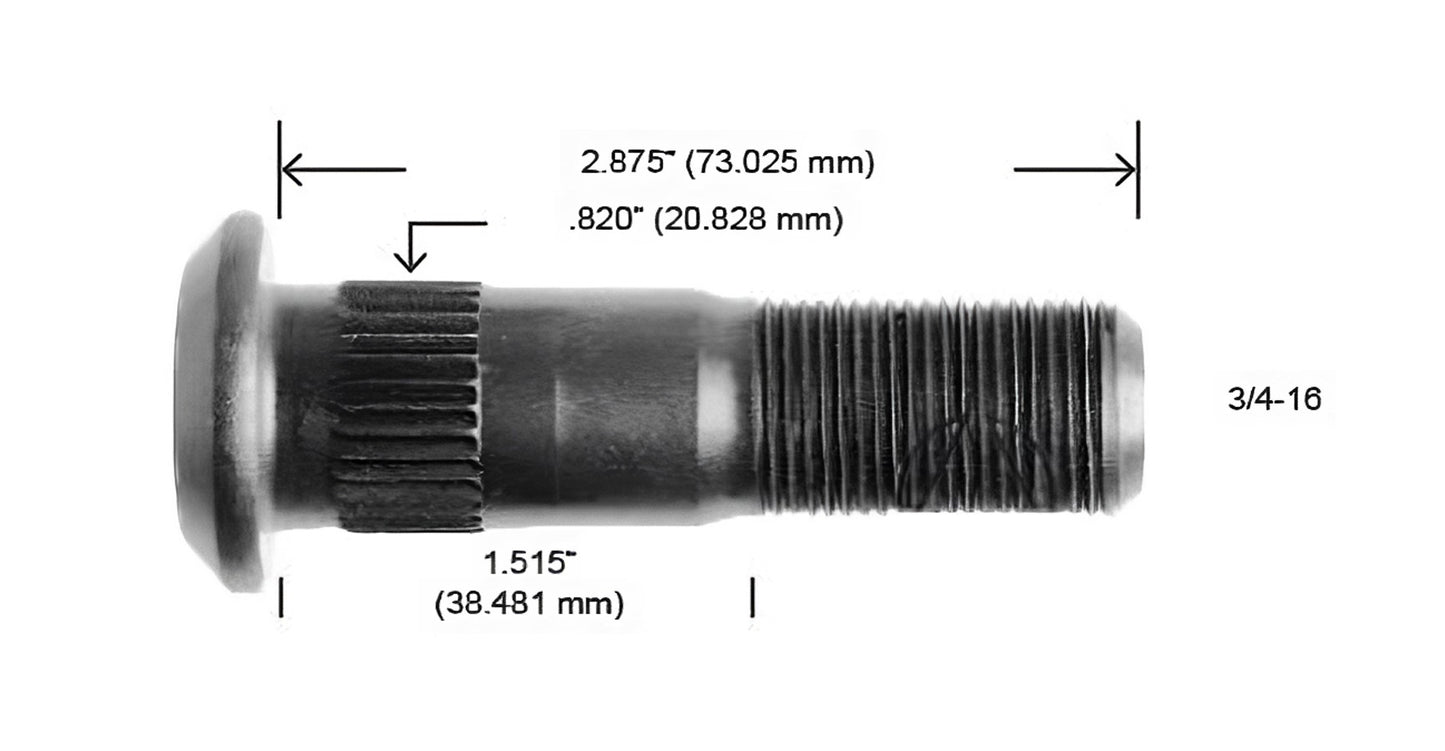 5140-L BIRLO 3/4-16 EJE ROCKWEL