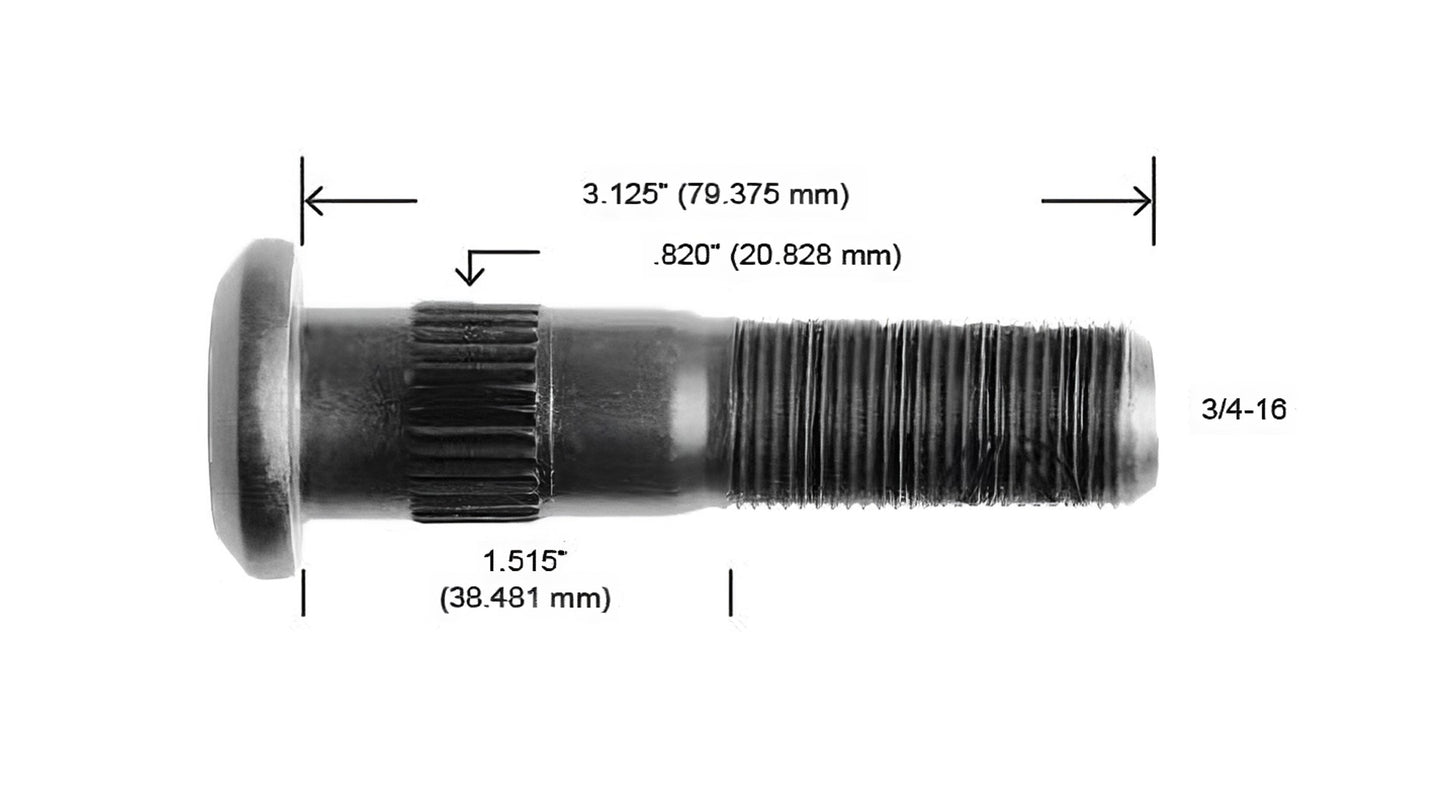 5140A-L BIRLO 3/4-16 EJE ROCKWEL