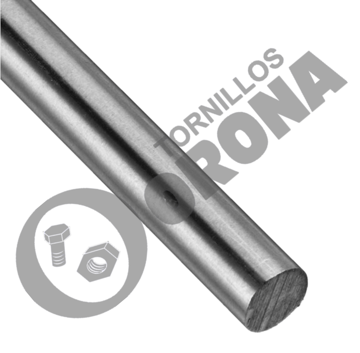 Barra De Acero Cold Rolled 1045 De 1/2'' X 1.5m