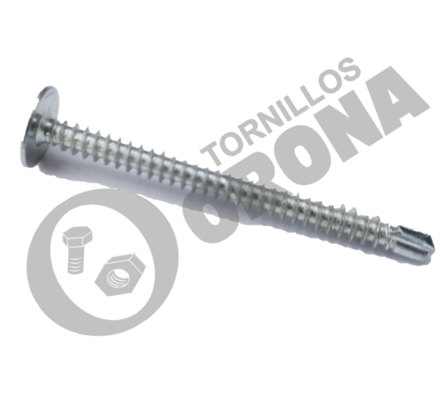 Tornillo c. extraplana DRXP 8 X 1 1/2 punta de broca K-LATH galaxy