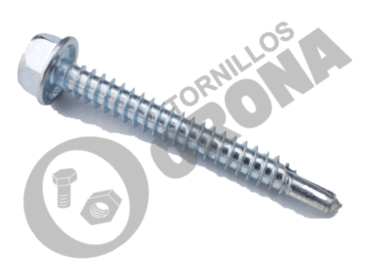 Tornillo P/Broca 14 X 3 HX DR